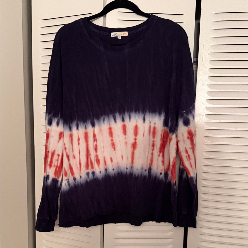 Tie-Dye Long Sleeve Shirt